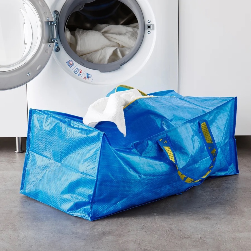 IKEA Blue Extra Large Storage Bags Set of 2 - Picture 2 of 5